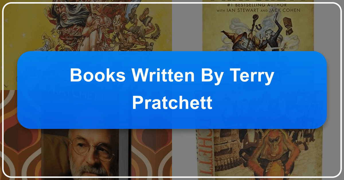 Exploring Terry Pratchett's literary world, legacy, and enduring impact on fantasy literature and popular culture. /images/books-written-by-terry-pratchett.png