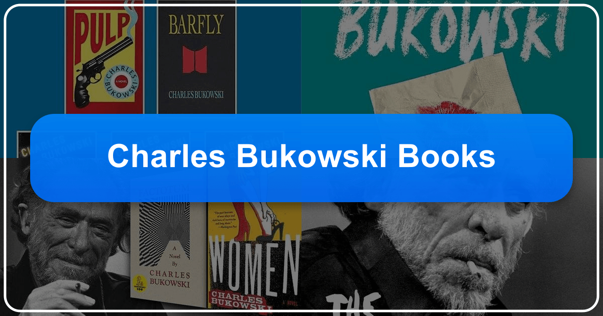 Exploring the life, works, and enduring legacy of literary icon Charles Bukowski. /images/charles-bukowski-books.png