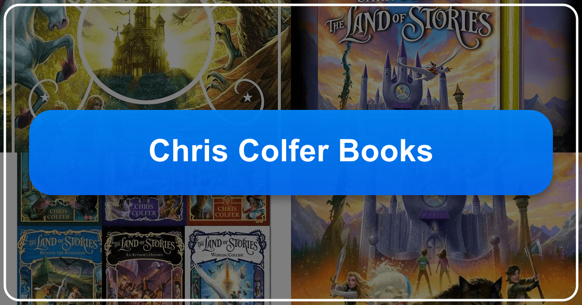 Exploring Chris Colfer's imaginative books and their impact on literature and culture, blending fantasy and fairy tales. /images/chris-colfer-books.png