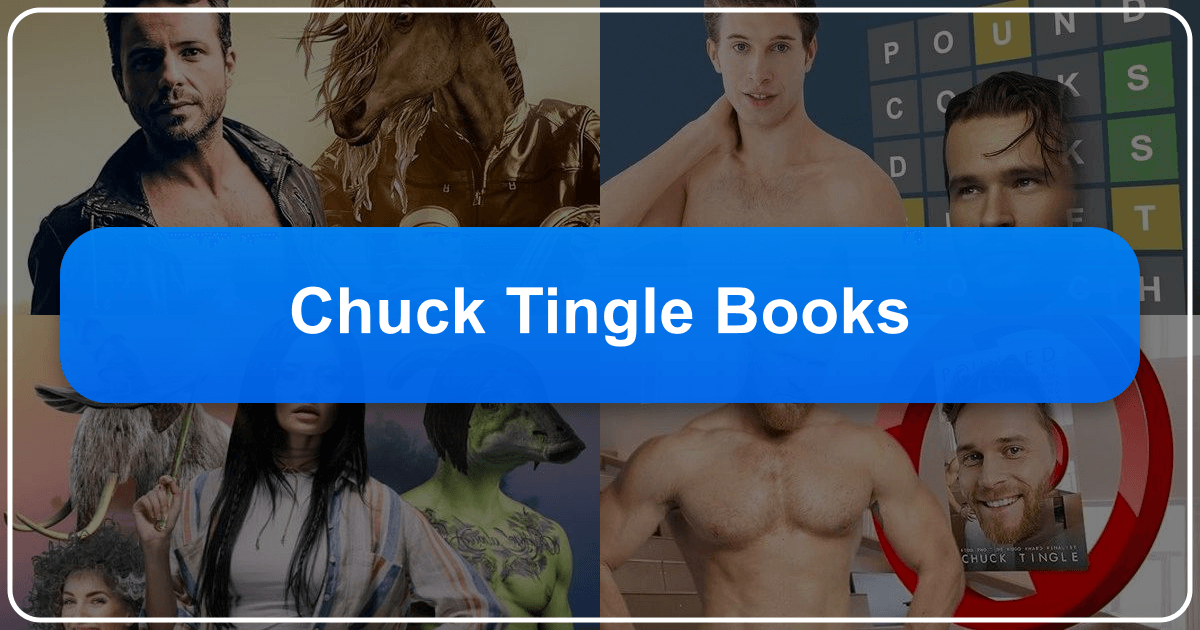 Chuck Tingle's books: A cultural phenomenon of genre-bending narratives and unique storytelling. /images/chuck-tingle-books.png
