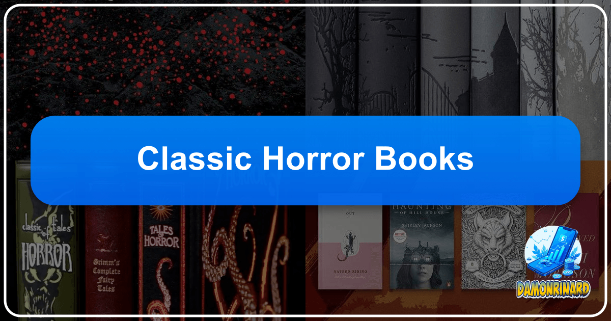 Exploring the vast literary world, from classic horror to contemporary voices, and the power of reading. /images/classic-horror-books.png
