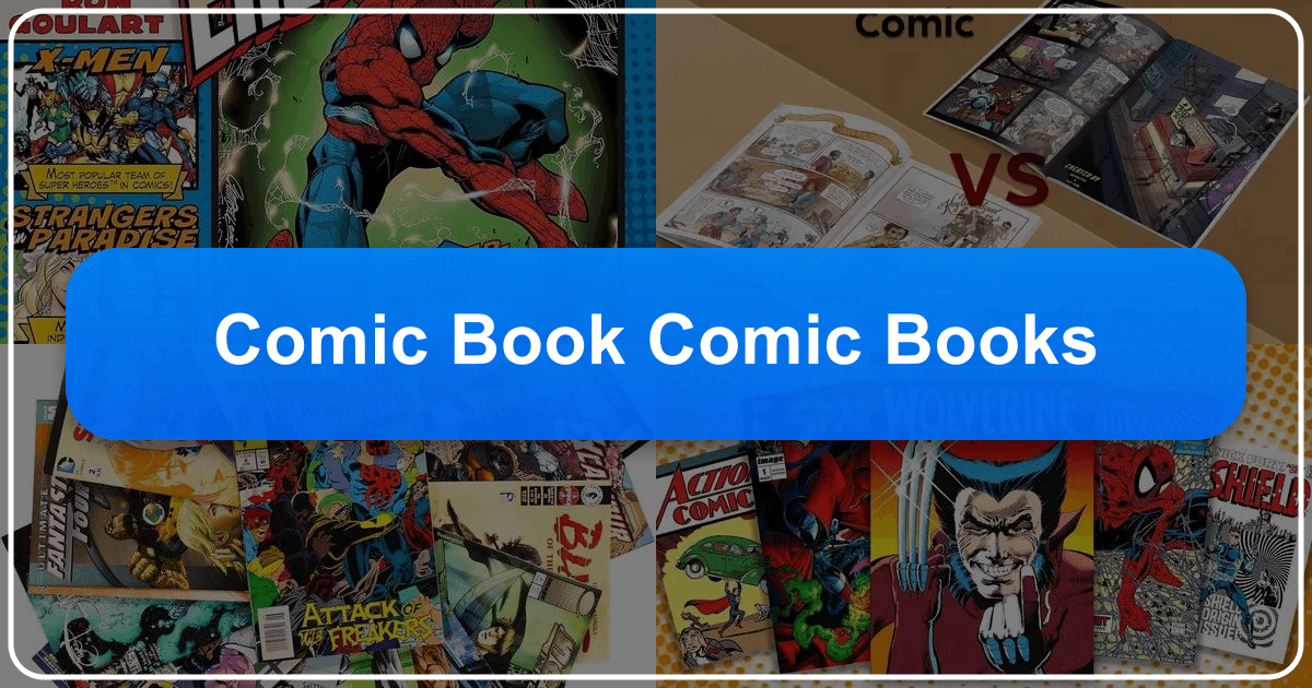 Exploring comic books, genres, formats, and cultural impact in the ever-evolving world of sequential storytelling. /images/comic-book-comic-books.png