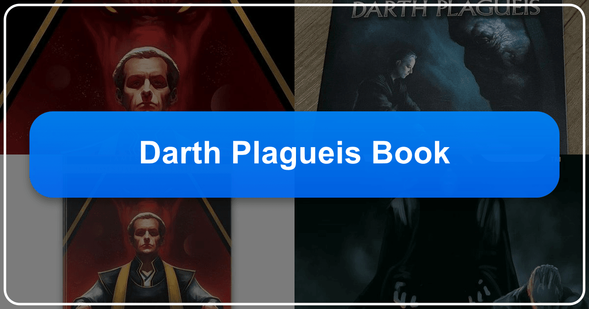 "Darth Plagueis" novel analysis: exploring Star Wars Legends and its lasting cultural impact. /images/darth-plagueis-book.png