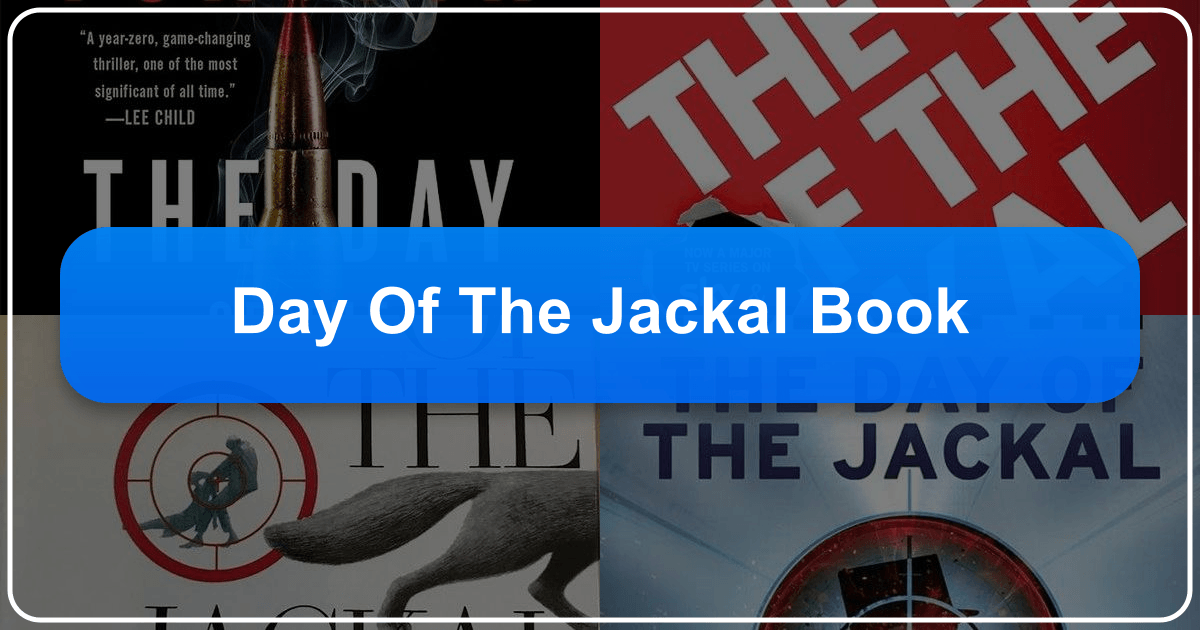 Frederick Forsyth's *The Day of the Jackal*: a timeless thriller of suspense and meticulous planning. /images/day-of-the-jackal-book.png