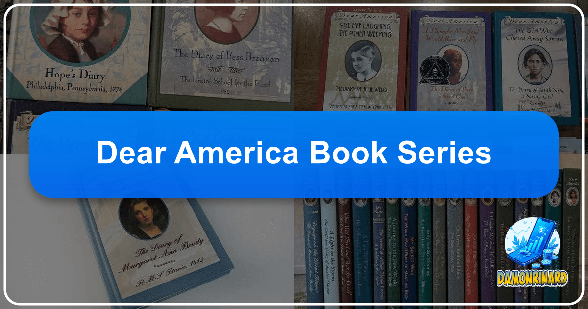 The "Dear America" series: a historical fiction phenomenon educating and inspiring young readers through intimate, relatable narratives. /images/dear-america-book-series.png