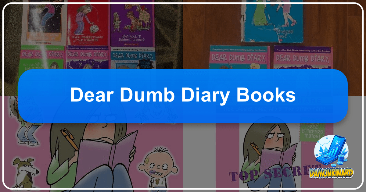 Exploring the humor, relatability, and impact of Jim Benton's beloved "Dear Dumb Diary" series for middle-grade readers. /images/dear-dumb-diary-books.png