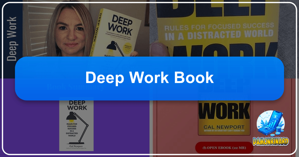 Cultivating focus in a distracted digital age through Cal Newport's "Deep Work". /images/deep-work-book.png