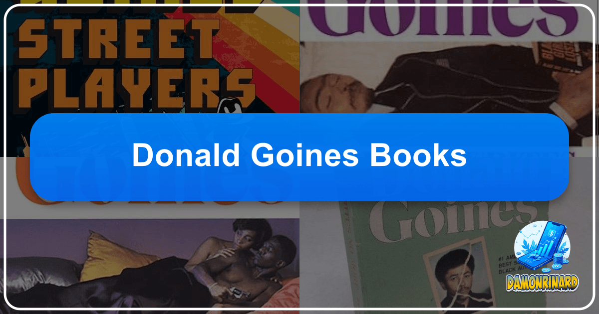 Exploring the undefined horizon of literature and knowledge through books, authors, and reading experiences. /images/donald-goines-books.png