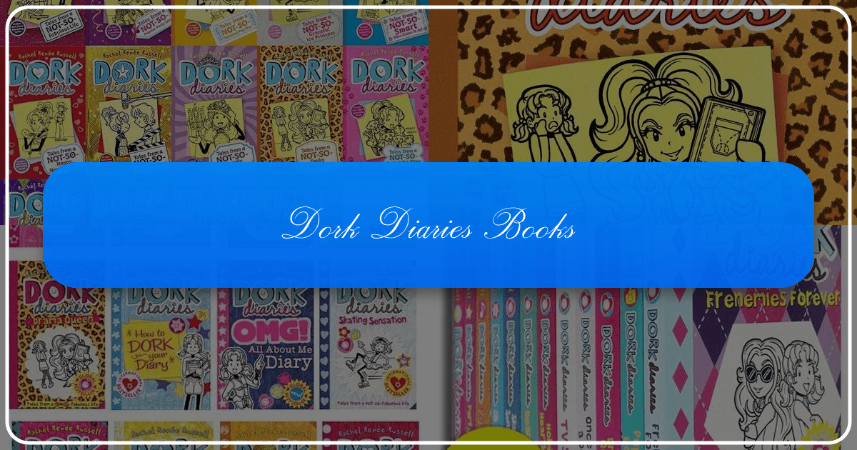 The "Dork Diaries" series: a humorous and relatable young adult fiction phenomenon. /images/dork-diaries-books.png