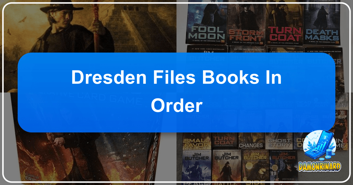 The Dresden Files series by Jim Butcher: a comprehensive guide to the books in order and their impact. /images/dresden-files-books-in-order.png