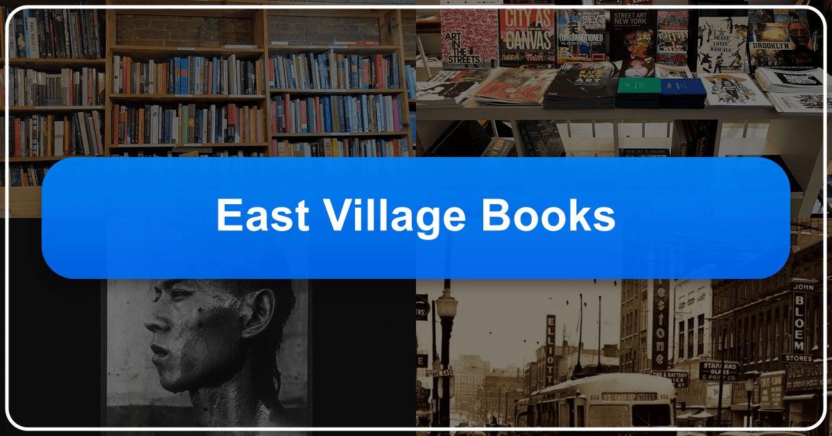 Exploring East Village Books: A comprehensive literary resource and community. /images/east-village-books.png