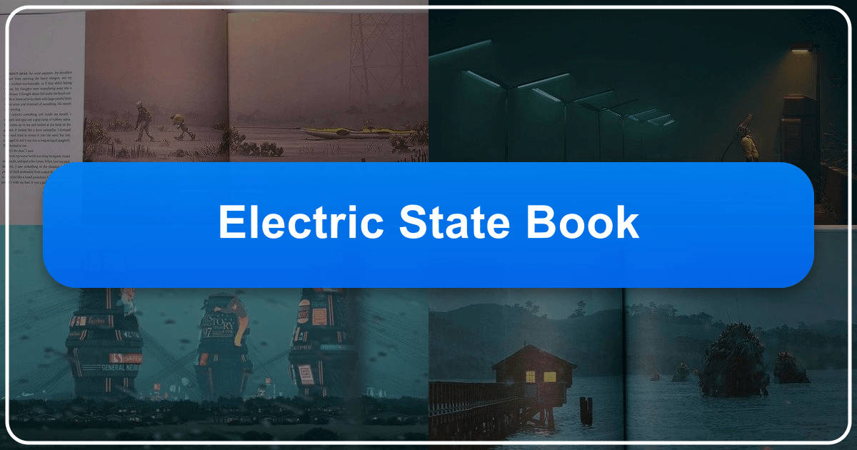 Exploring the "Electric State" of literature, a vibrant ecosystem of books, authors, and reading experiences. /images/electric-state-book.png