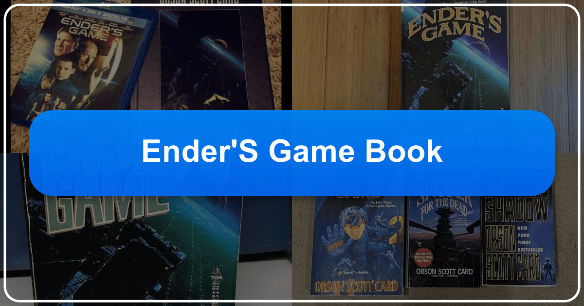 In-depth analysis of Orson Scott Card's *Ender's Game*, a science fiction masterpiece. /images/enders-game-book.png