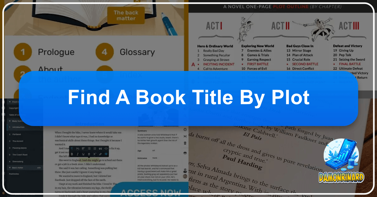 Lbibinders.org helps readers find books by plot, transforming frustration into discovery with innovative technology and community engagement. /images/find-a-book-title-by-plot.png