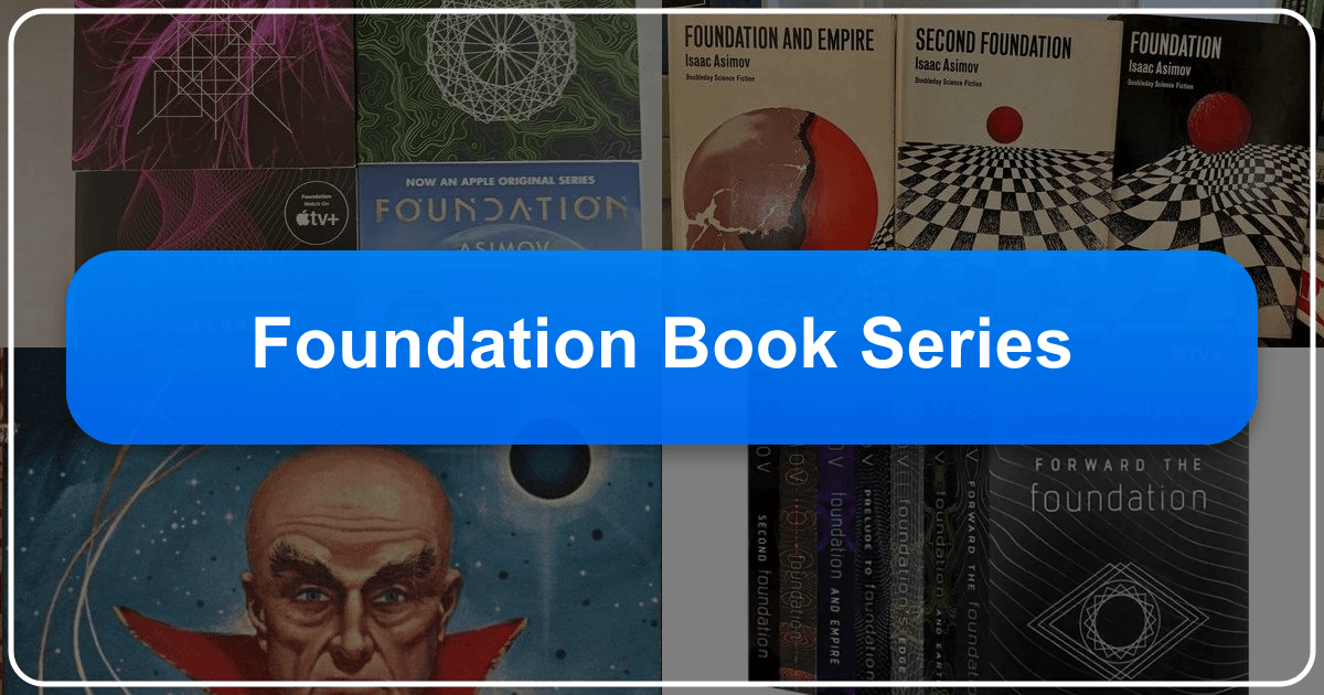 In-depth analysis of Isaac Asimov's Foundation series, a science fiction epic exploring humanity's rise and fall. /images/foundation-book-series.png