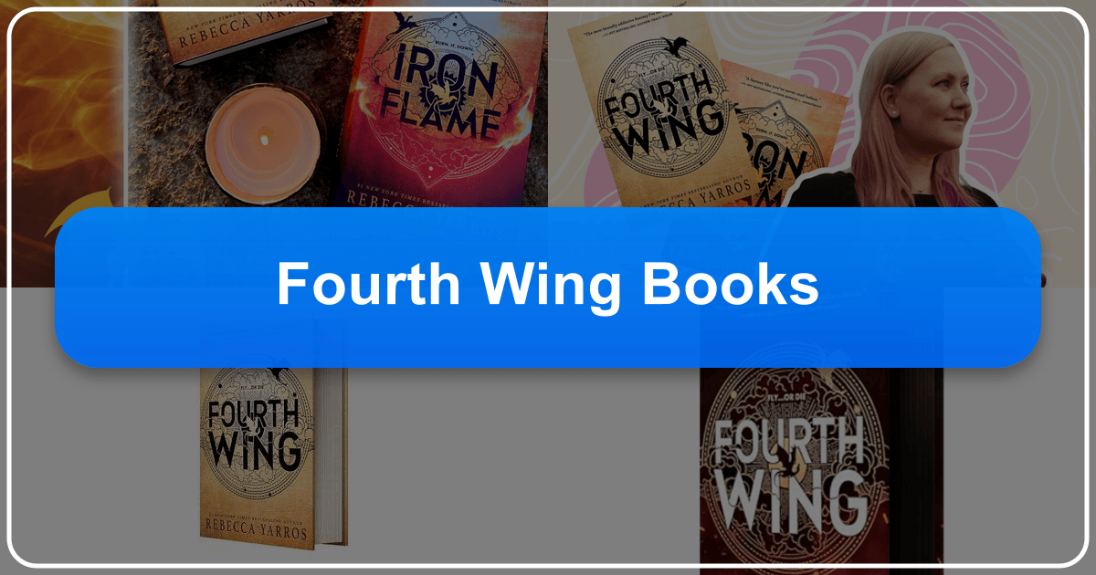 Exploring Fourth Wing Books and the vast world of literature, genres, and authors on Lbibinders.org. /images/fourth-wing-books.png