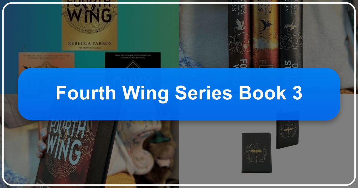 Exploring the *Fourth Wing* series: characters, themes, and world-building in young adult fantasy. /images/fourth-wing-series-book-3.png