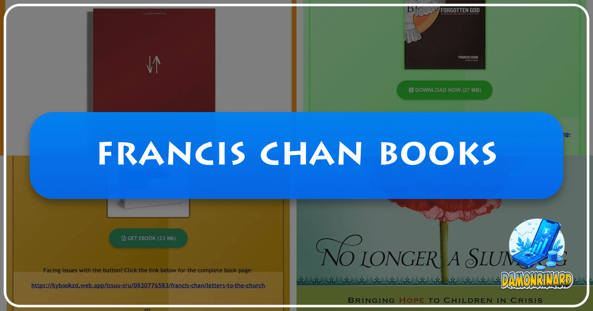 Exploring Francis Chan's profound books on faith, discipleship, and Christian living on Lbibinders.org. /images/francis-chan-books.png