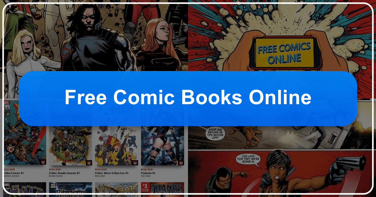 Discover the world of free digital comics with various online platforms and genres to explore. /images/free-comic-books-online.png