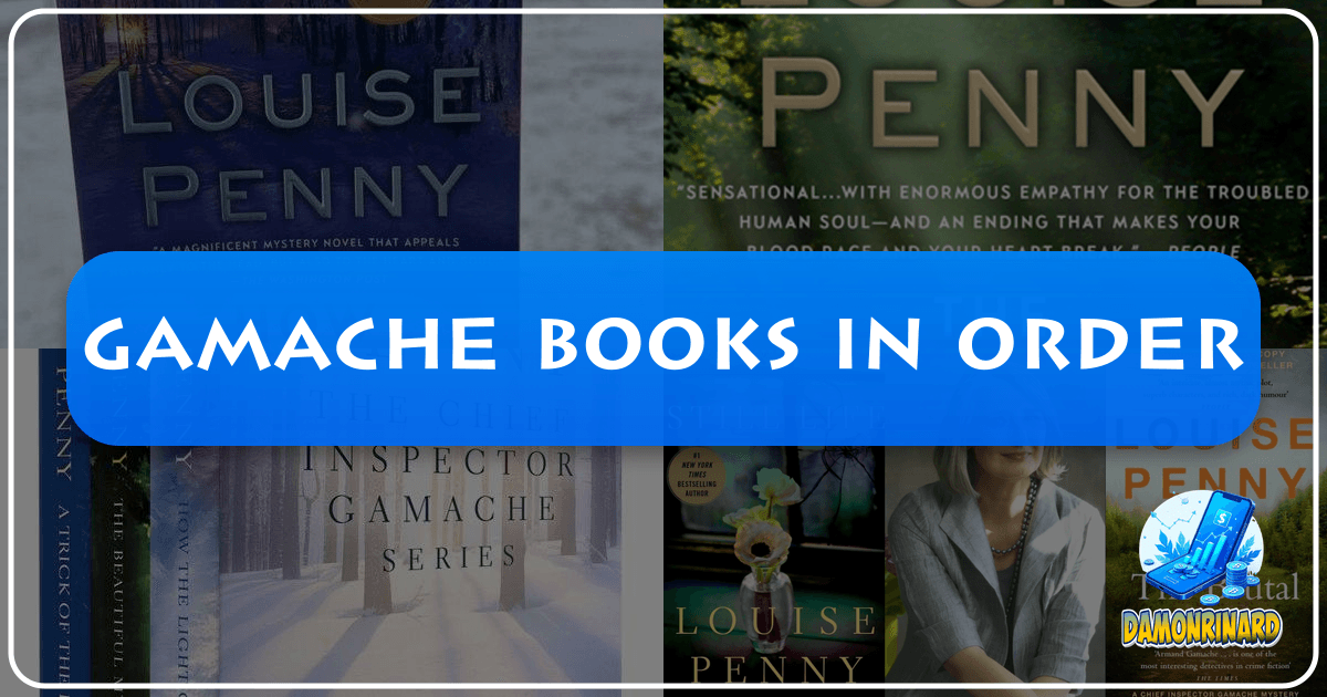 Discover the world of Chief Inspector Gamache through Louise Penny's bestselling series with Lbibinders.org's comprehensive guide. /images/gamache-books-in-order.png