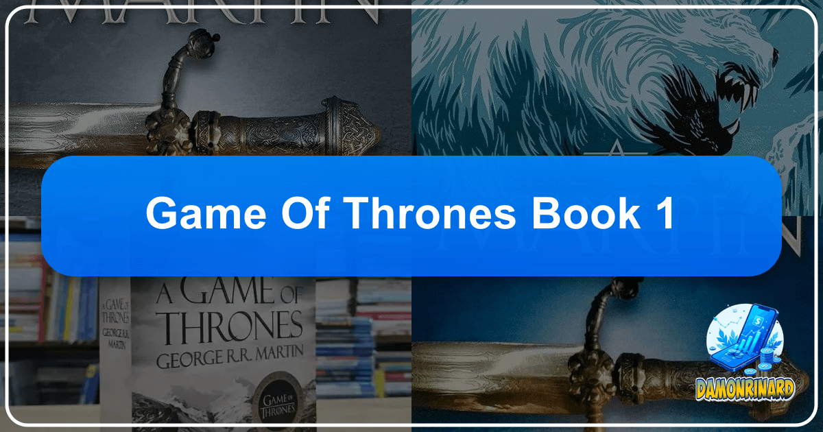 A Game of Thrones: A cultural touchstone reshaping modern storytelling with intricate world and complex characters. /images/game-of-thrones-book-1.png