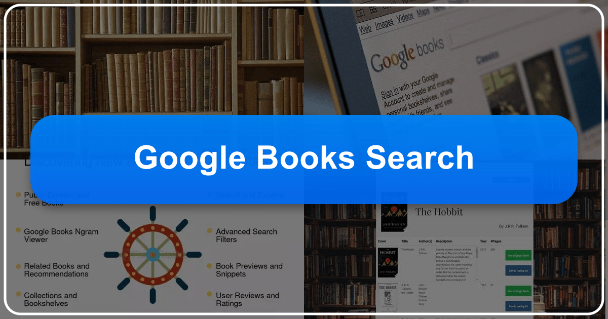 A deep dive into Google Books Search and its vast literary exploration capabilities and connections. /images/google-books-search.png
