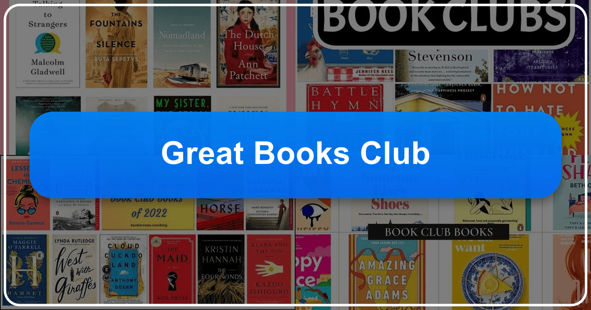Explore the world of literature with Club Great Books at Lbibinders.org, a comprehensive literary guide. /images/great-books-club.png