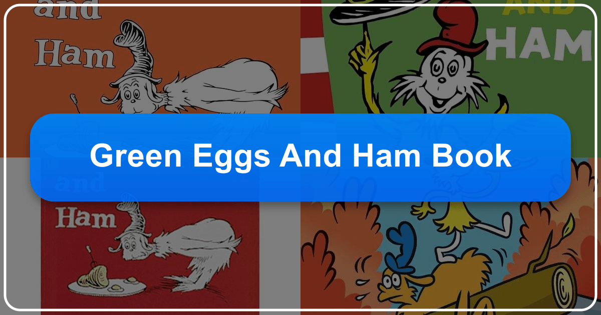 Exploring Dr. Seuss's *Green Eggs and Ham* as a cultural phenomenon and classic children's literature. /images/green-eggs-and-ham-book.png