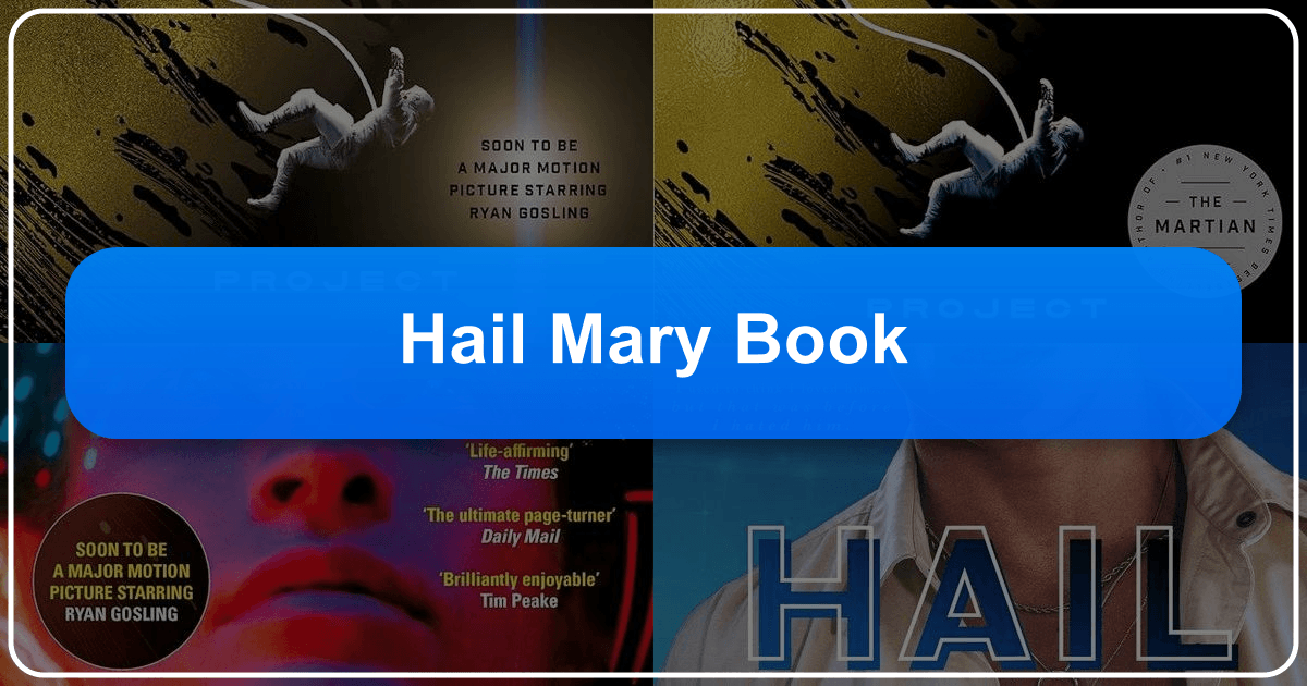 In-depth analysis of Andy Weir's science fiction novel "Project Hail Mary" and its cultural impact. /images/hail-mary-book.png