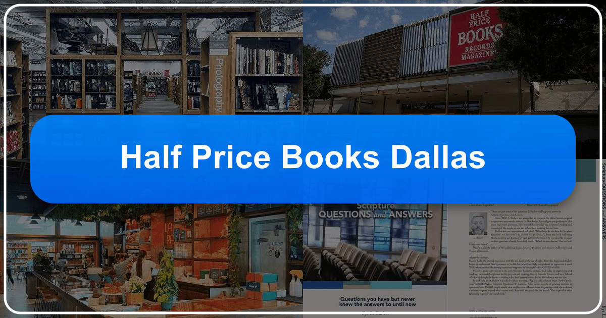 Half Price Books Dallas: a vast literary hub and cultural institution celebrating reading and learning. /images/half-price-books-dallas.png
