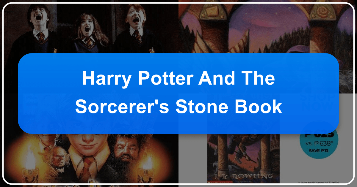Harry Potter and the Sorcerer's Stone: A timeless magical novel with enduring cultural impact. /images/harry-potter-and-the-sorcerers-stone-book.png