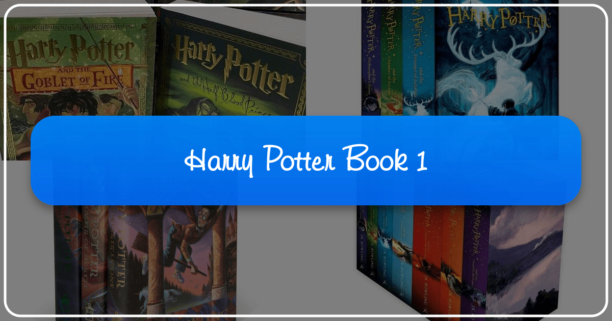 In-depth analysis of Harry Potter and the Sorcerer's Stone, exploring its themes and cultural impact. /images/harry-potter-book-1.png