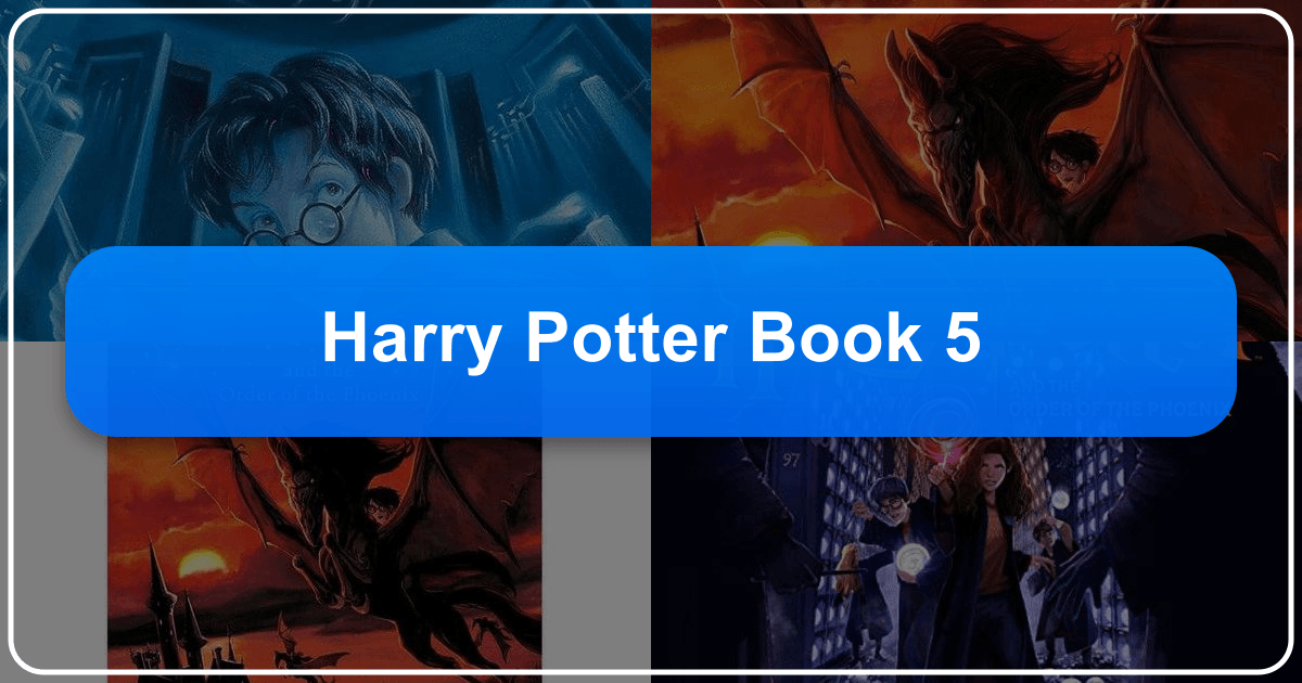 Exploring Harry Potter and the Order of the Phoenix's complex themes and cultural impact. /images/harry-potter-book-5.png