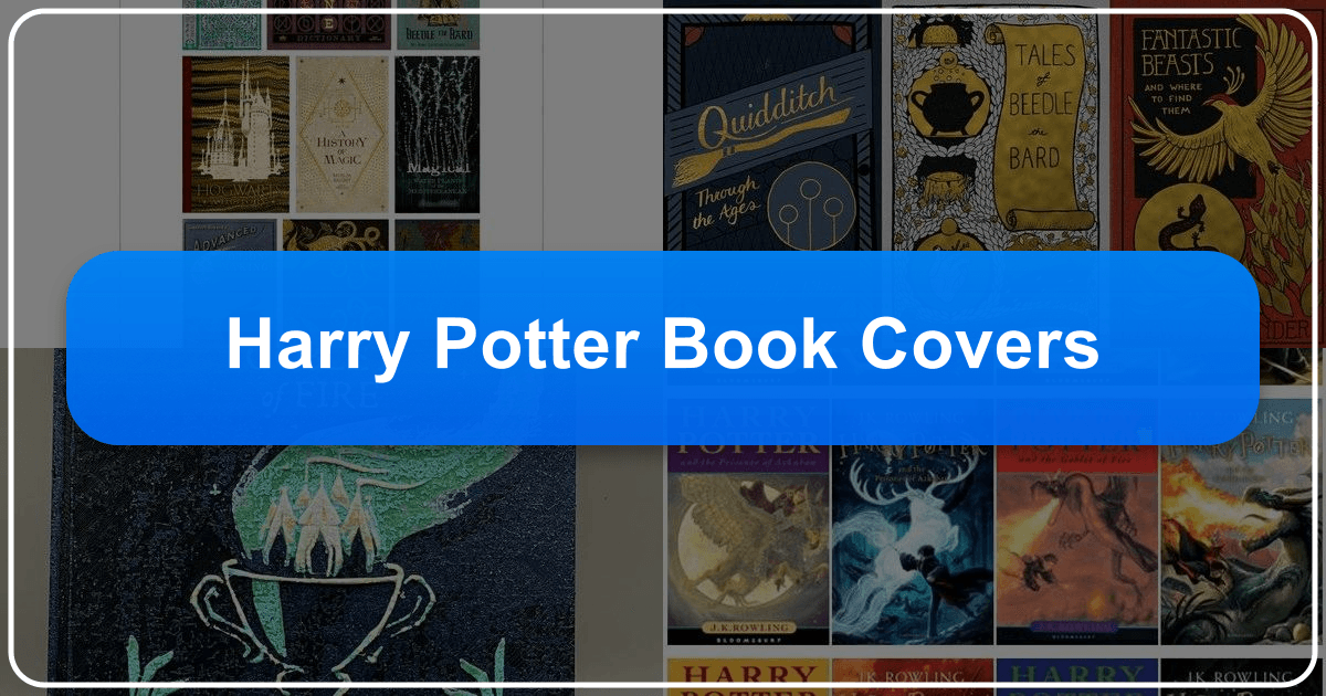The Harry Potter book covers evolve, reflecting trends, cultural impact, and artistic diversity, becoming iconic symbols. /images/harry-potter-book-covers.png