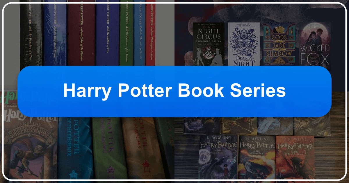 The Harry Potter series is a global cultural phenomenon with enduring impact beyond children's literature. /images/harry-potter-book-series.png