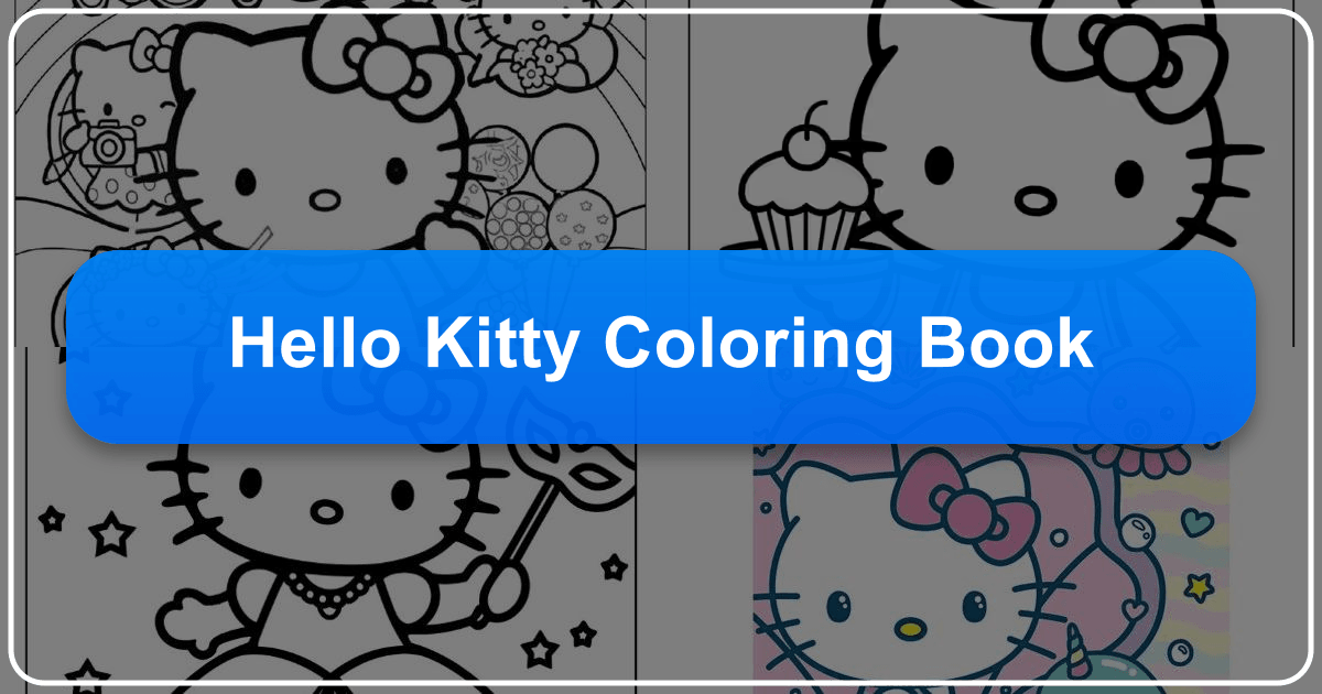 Hello Kitty coloring books offer creativity, learning, and cultural significance for children and adults alike, sparking imagination. /images/hello-kitty-coloring-book.png