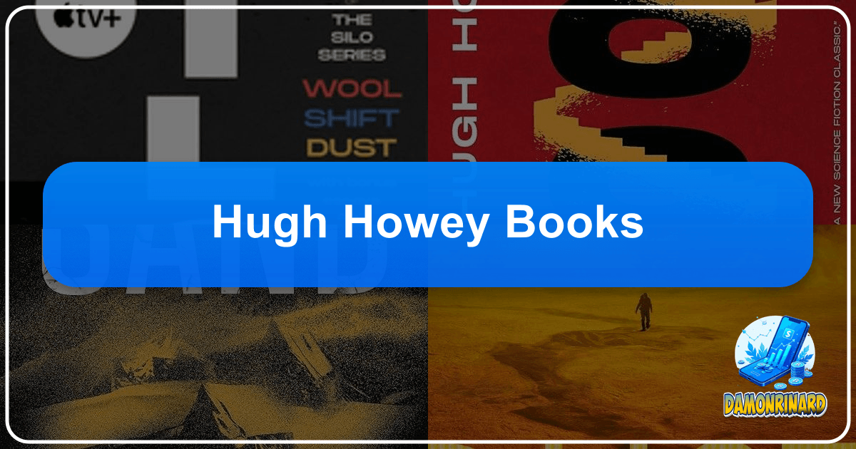 Hugh Howey: Acclaimed science fiction author of dystopian novels like Wool and Silo series. /images/hugh-howey-books.png