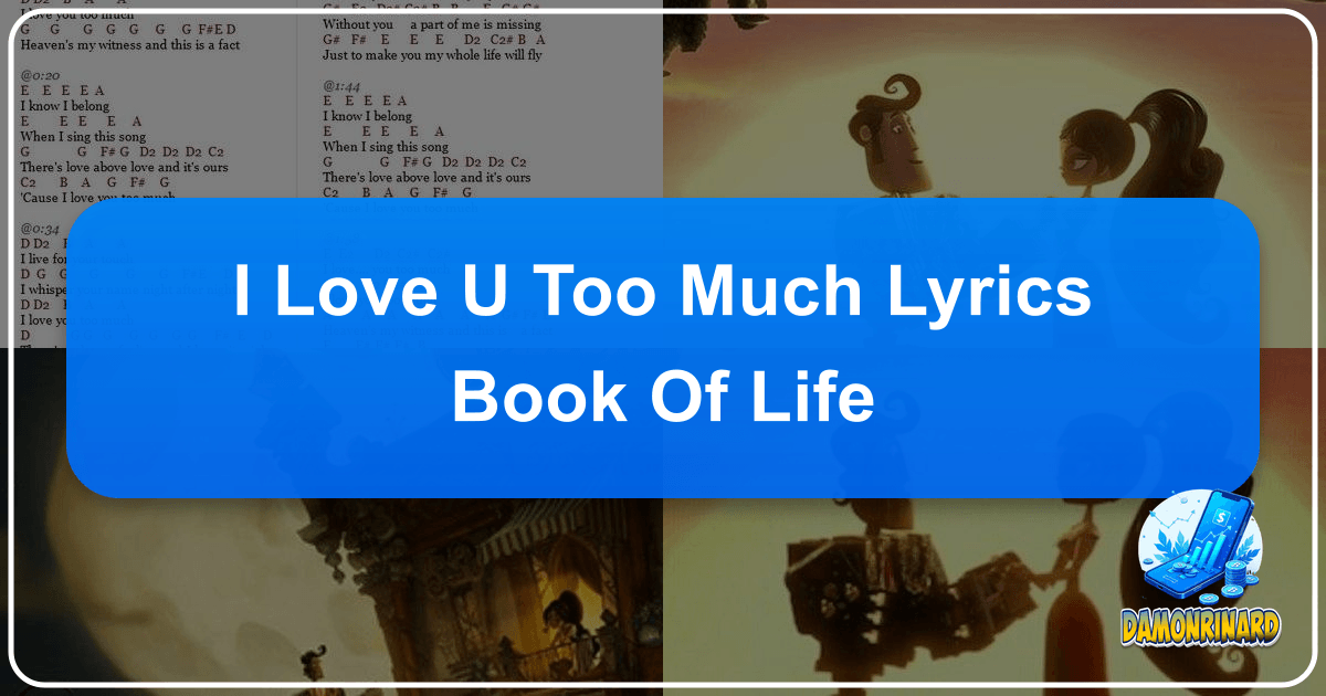 Lbibinders.org: A comprehensive literary resource for book lovers, authors, and scholars to explore and engage with literature. /images/i-love-u-too-much-lyrics-book-of-life.png