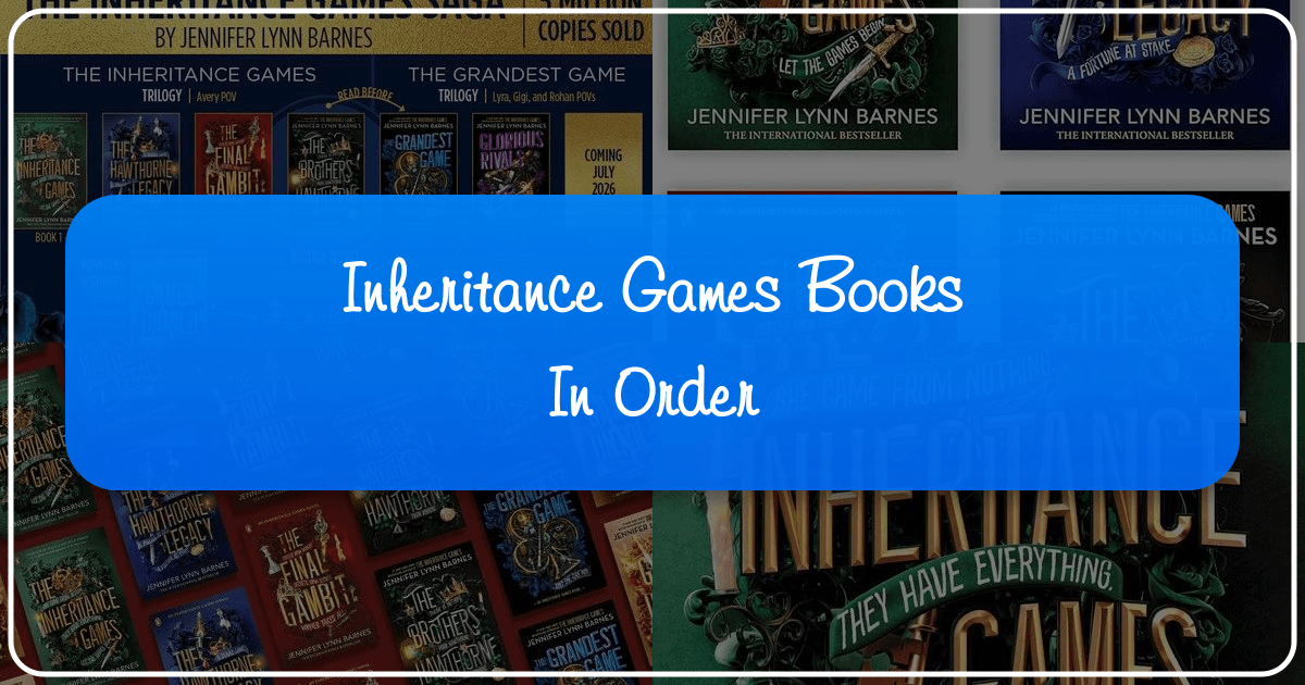 The Inheritance Games series by Jennifer Lynn Barnes: a young adult mystery saga of intrigue and suspense. /images/inheritance-games-books-in-order.png