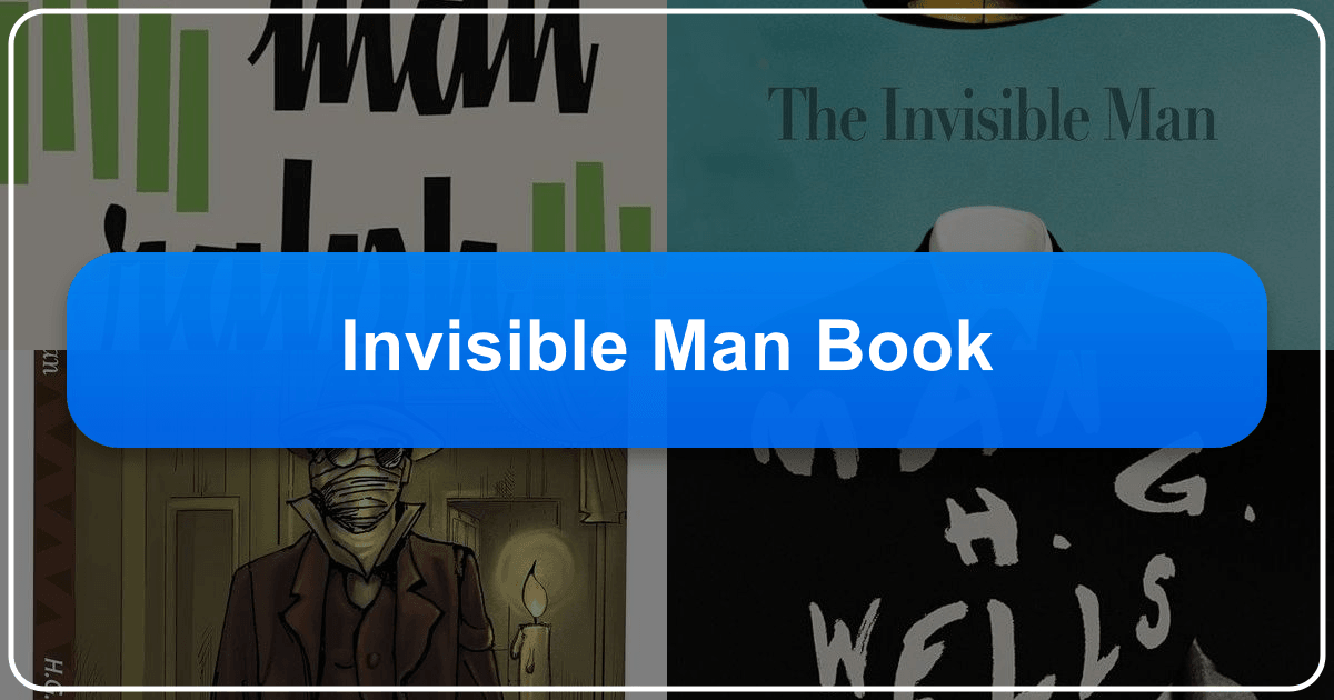 Ralph Ellison's *Invisible Man*: A complex exploration of identity and the American experience. /images/invisible-man-book.png