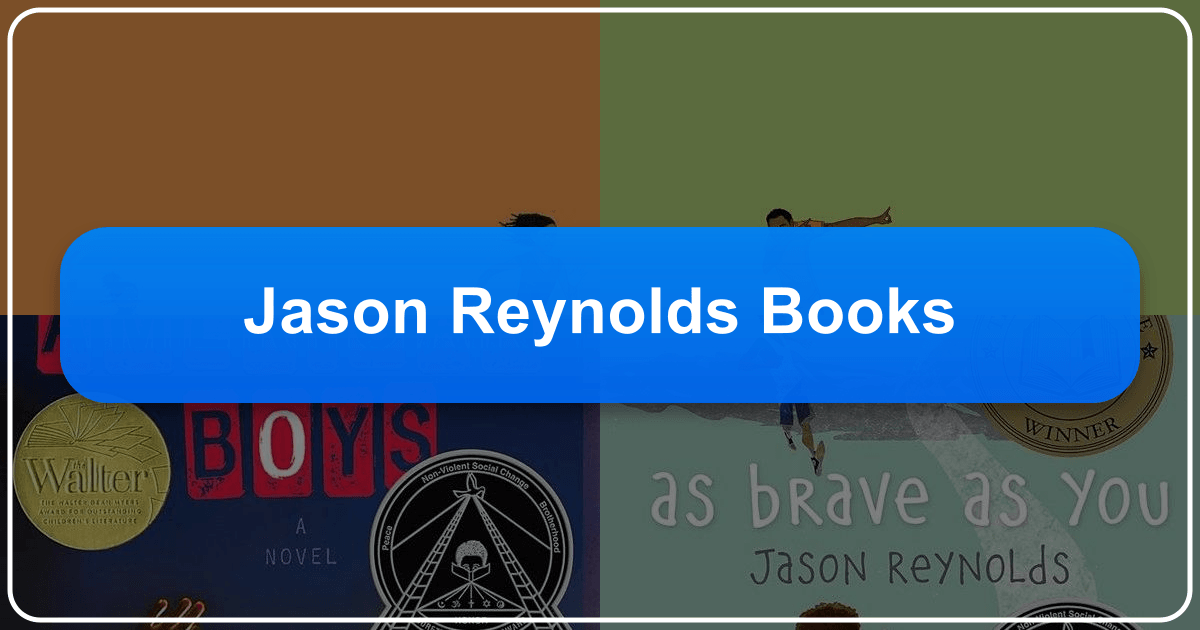 Exploring Jason Reynolds' impactful young adult and middle-grade novels and their cultural significance. /images/jason-reynolds-books.png