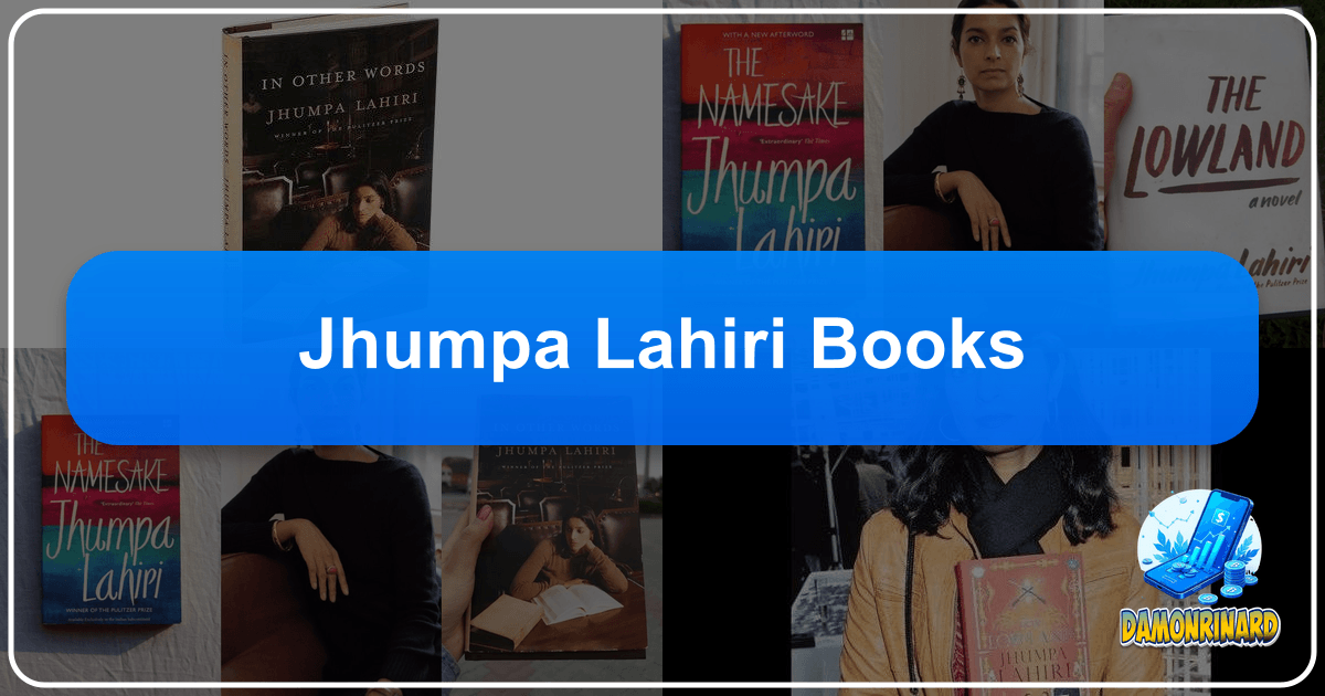 Exploring Jhumpa Lahiri's profound narratives on identity, belonging, and cultural complexity in her works. /images/jhumpa-lahiri-books.png