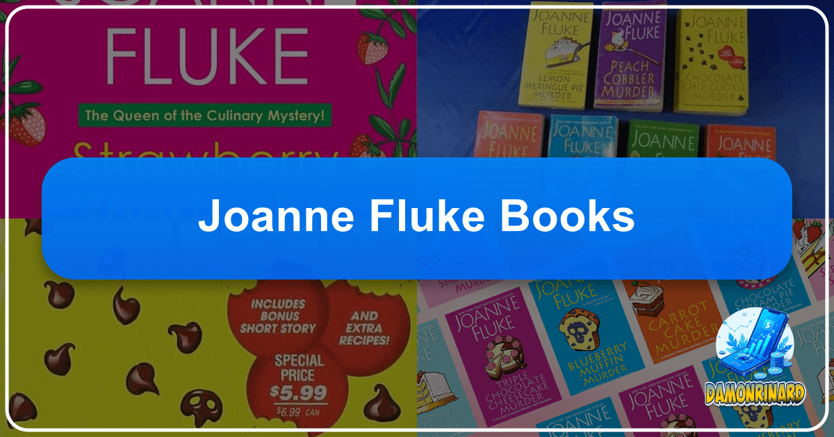 Joanne Fluke's culinary mysteries blend suspense, charm, and recipes, captivating readers worldwide with her Hannah Swensen series. /images/joanne-fluke-books.png