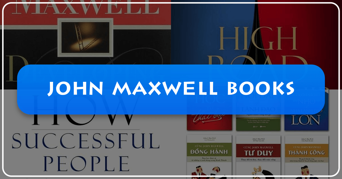 John Maxwell's books on leadership, success, and personal growth inspire readers worldwide with practical advice. /images/john-maxwell-books.png
