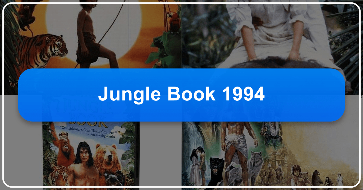Exploring the 1994 Jungle Book adaptation through literature, author, and cultural significance perspectives on Lbibinders.org. /images/jungle-book-1994.png