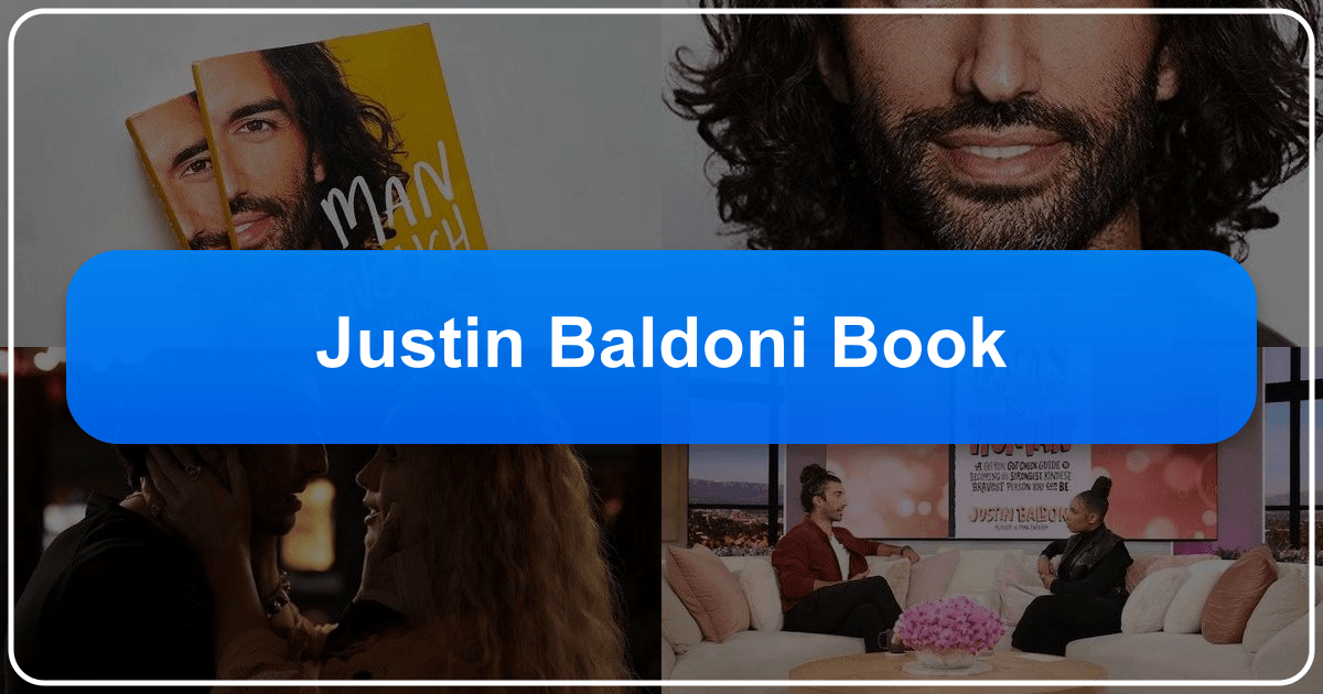 Justin Baldoni's literary contributions and impact beyond acting and entertainment endeavors are explored in depth here. /images/justin-baldoni-book.png