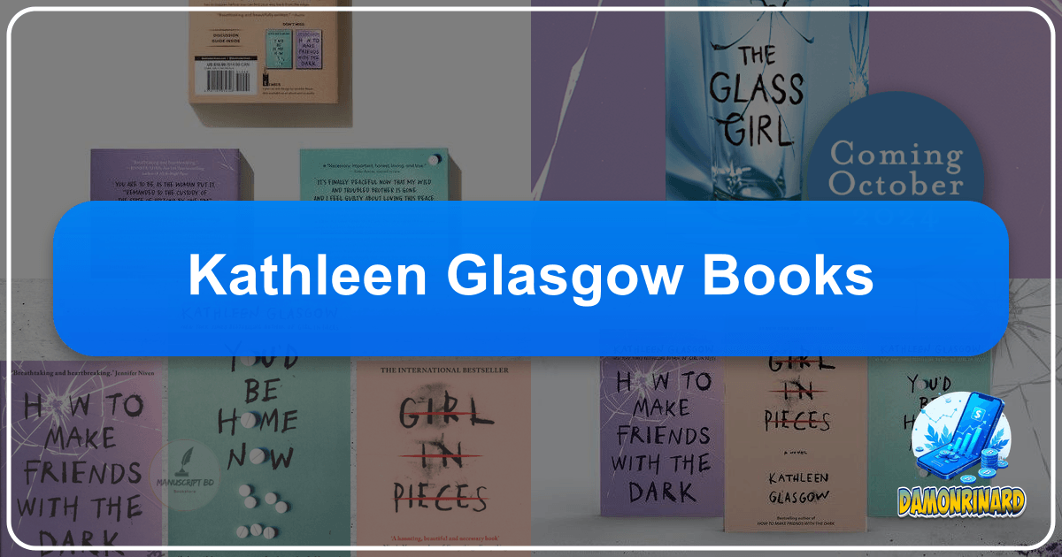 Kathleen Glasgow's books explore mental health, trauma, and healing with profound empathy and unflinching honesty. /images/kathleen-glasgow-books.png