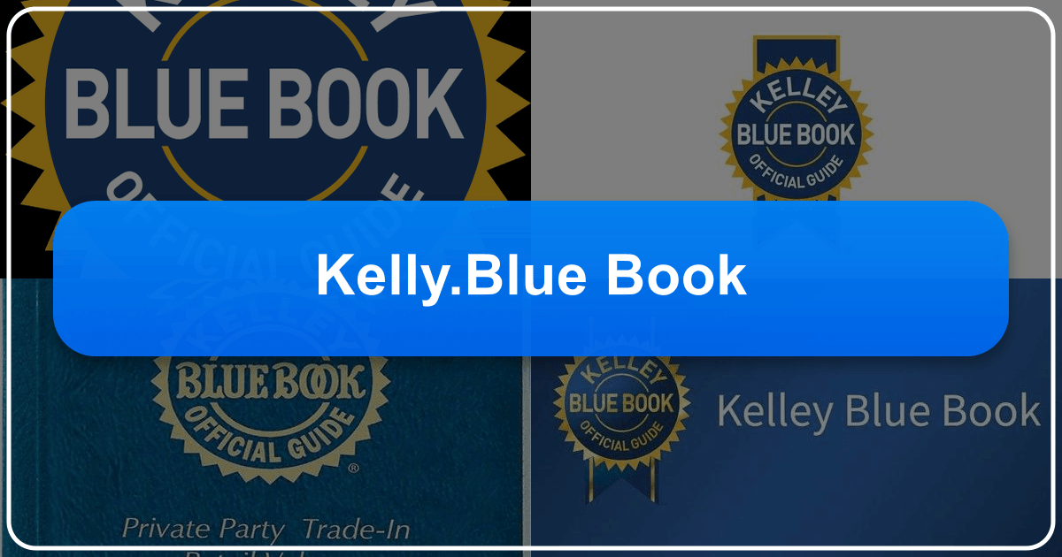 Kelley Blue Book: a trusted resource for vehicle valuations, pricing, and automotive research and information. /images/kellyblue-book.png