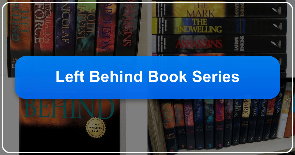 Exploring the "Left Behind" book series' literary merit, theological implications, and lasting cultural influence. /images/left-behind-book-series.png