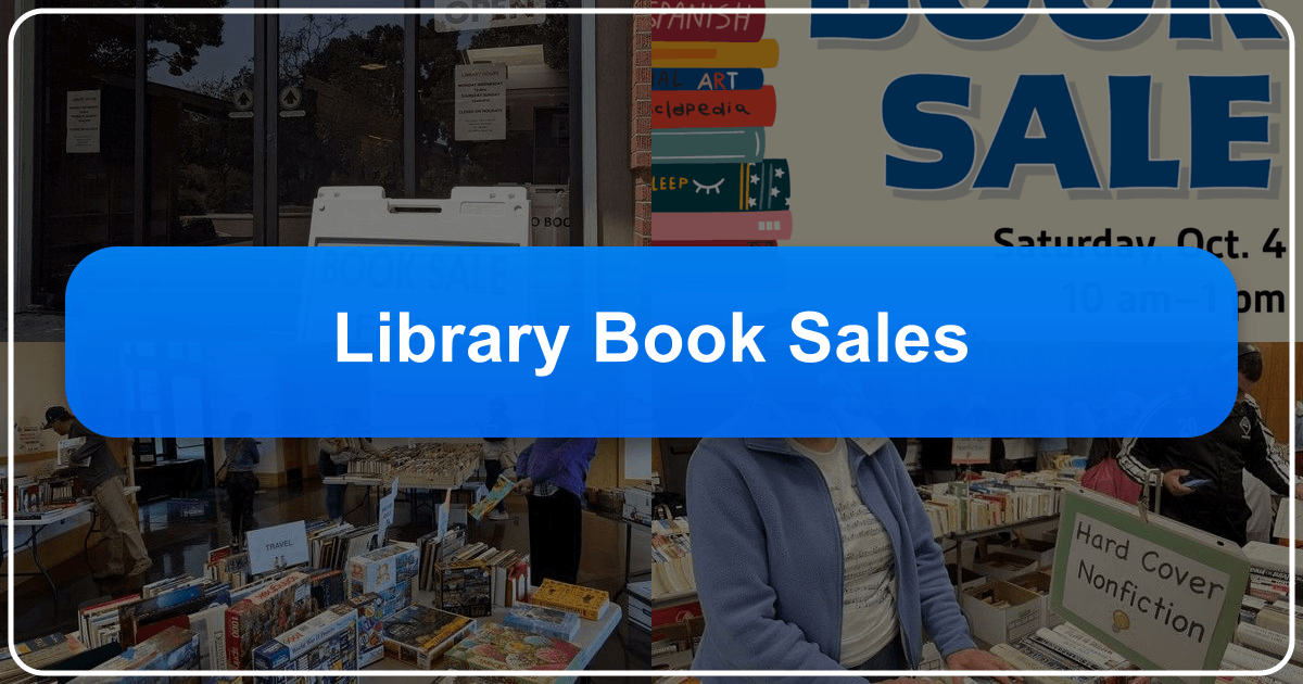 Exploring the world of library book sales and their impact on literature and culture preservation. /images/library-book-sales.png
